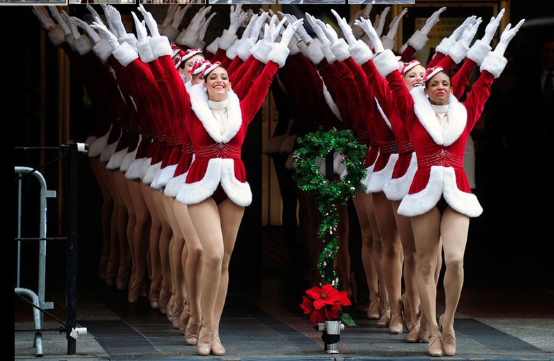 High Collar Fur Santa Ballet Costume